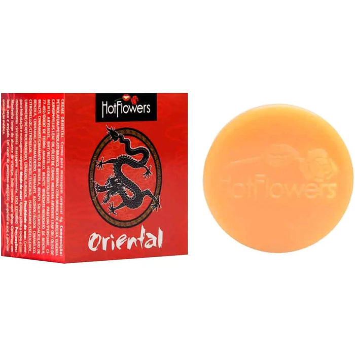 Pomada Oriental Hot Flowers 4g – Estimulante Anal e Vaginal com Aquecimento e Deslize Prolongado