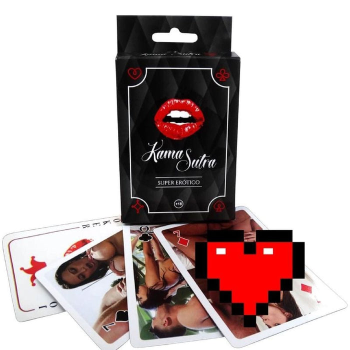 Baralho Kama Sutra Super – 54 Cartas com Posições Ilustradas + Regras Eróticas
