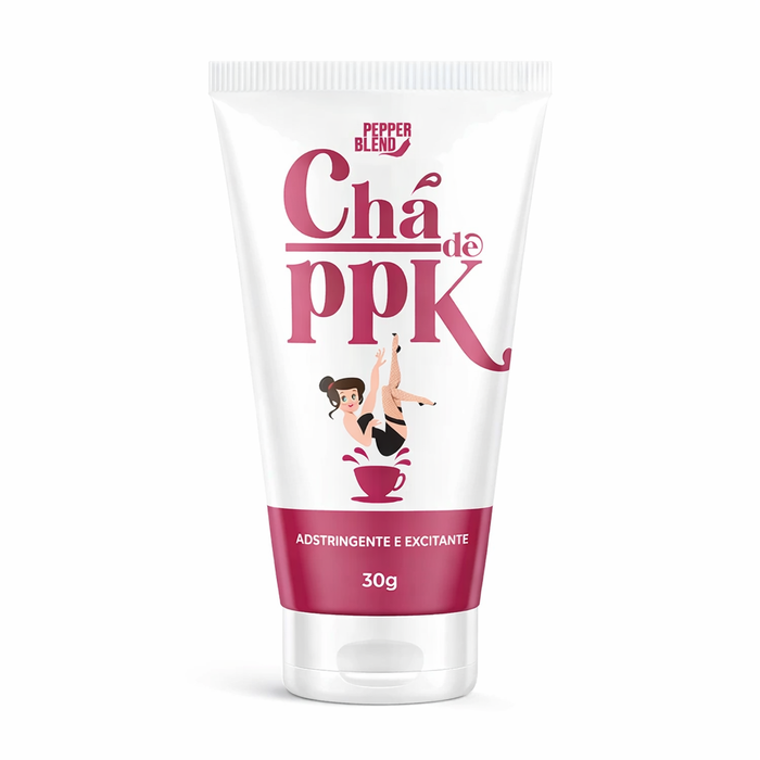 Gel Adstringente Chá de PPK Pepper Blend 30g – Sensação Apertadinha, Vibração e Excitação Intensa