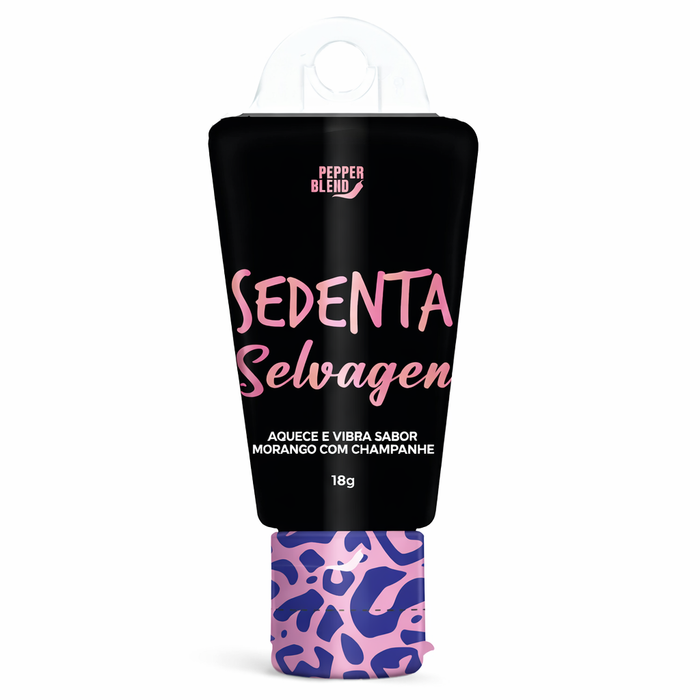 Gel Estimulante Sedenta Selvagem Pepper Blend 18g – Vibração Intensa, Pulsação e Prazer Selvagem