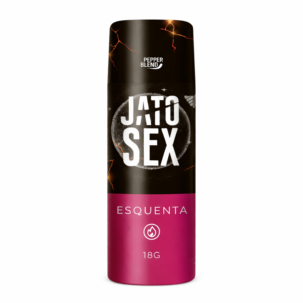 Gel Comestível Jato Sex Pepper Blend 18g – Sabor Intenso, Efeito Jato e Prazer Explosivo
