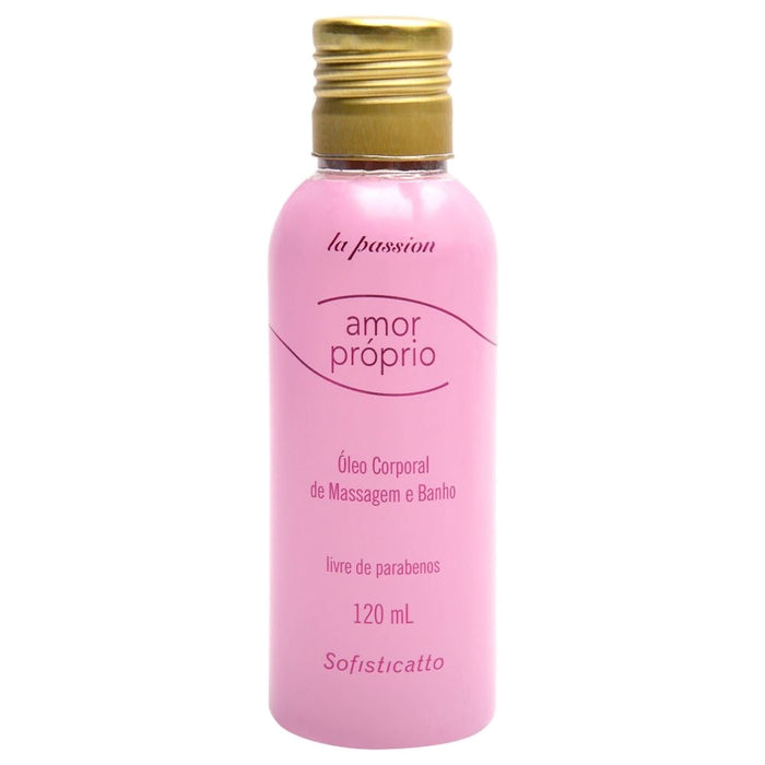 Óleo Corporal Amor Próprio La Passion – Massagem e Banho – 120ml